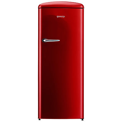 Gorenje ORB153 Freestanding Fridge, A+++ Energy Rating, Right-Hand Hinge, 60cm Wide Fiery Red Gorenje ORB153 Freestanding Fridge, A+++ Energy Rating, Right-Hand Hinge, 60cm Wide Fiery Red